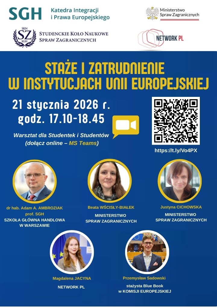 Weź udział w webinarium nt. staży i zatrudnienia w instytucjach UE 