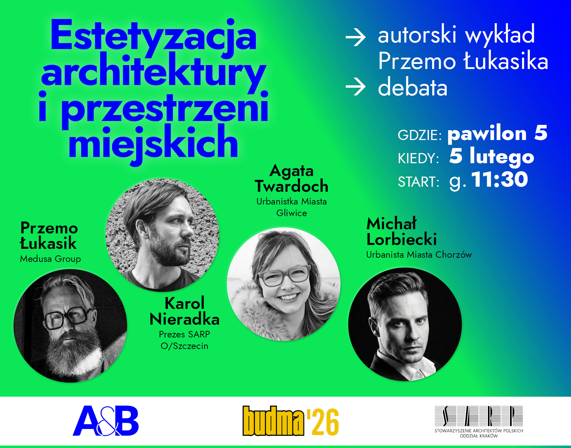 Weź udział w debacie "Estetyzacja architektury i przestrzeni miejskich. Jak będzie wyglądała przyszłość polskich miast?”