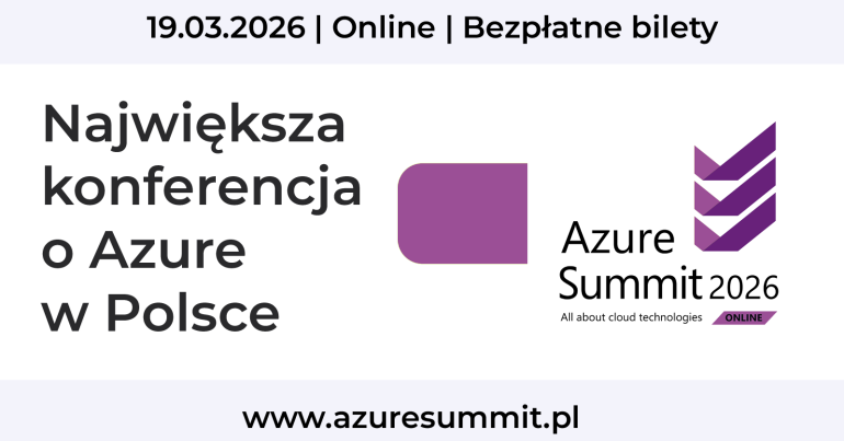Weź udział w Azure Summit!