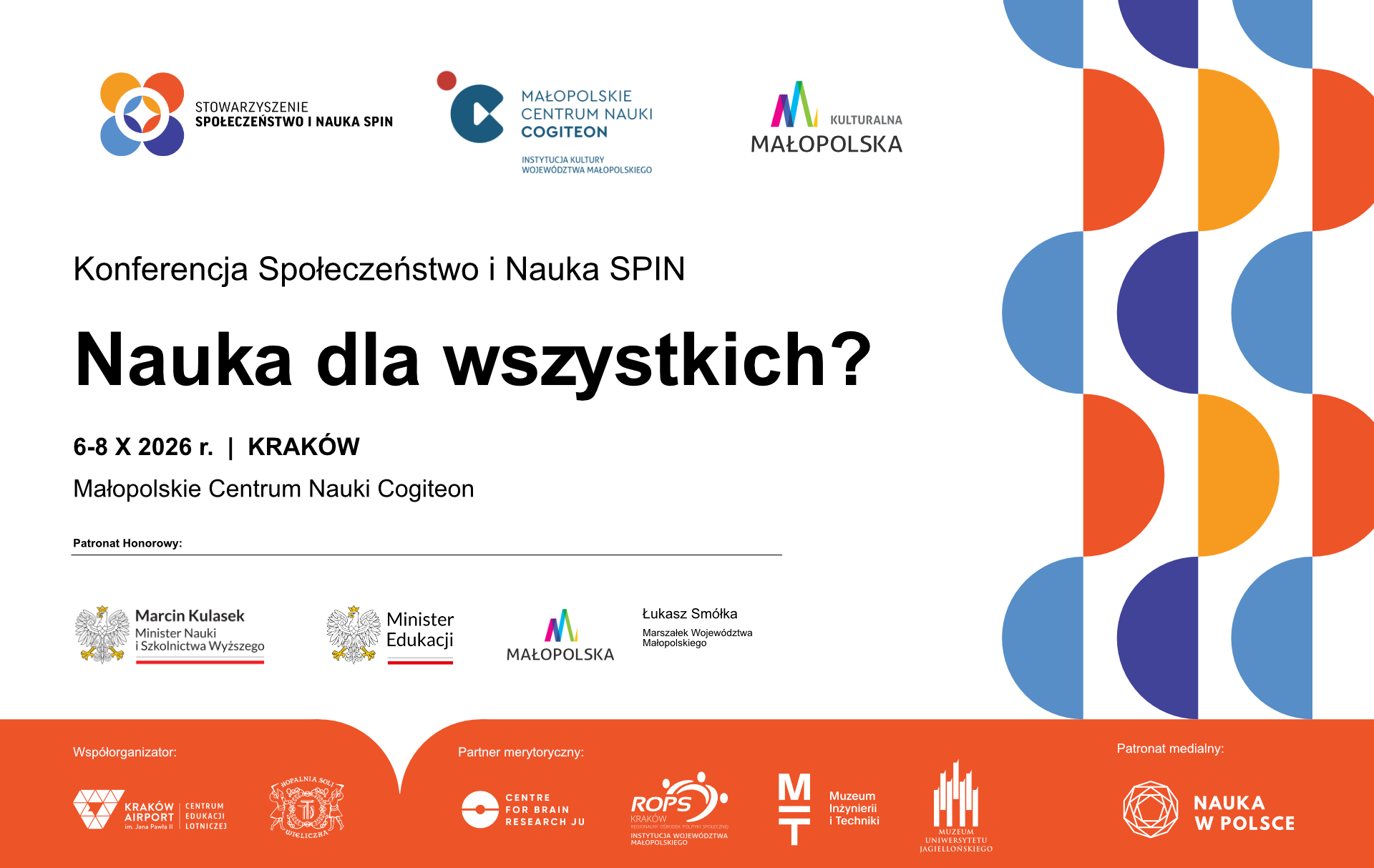 Nauka dla wszystkich? - zapraszamy na Konferencję Stowarzyszenia Społeczeństwo i Nauka SPIN