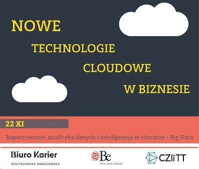 Raportowanie, analityka danych i inteligencja w chmurze - Big Data
