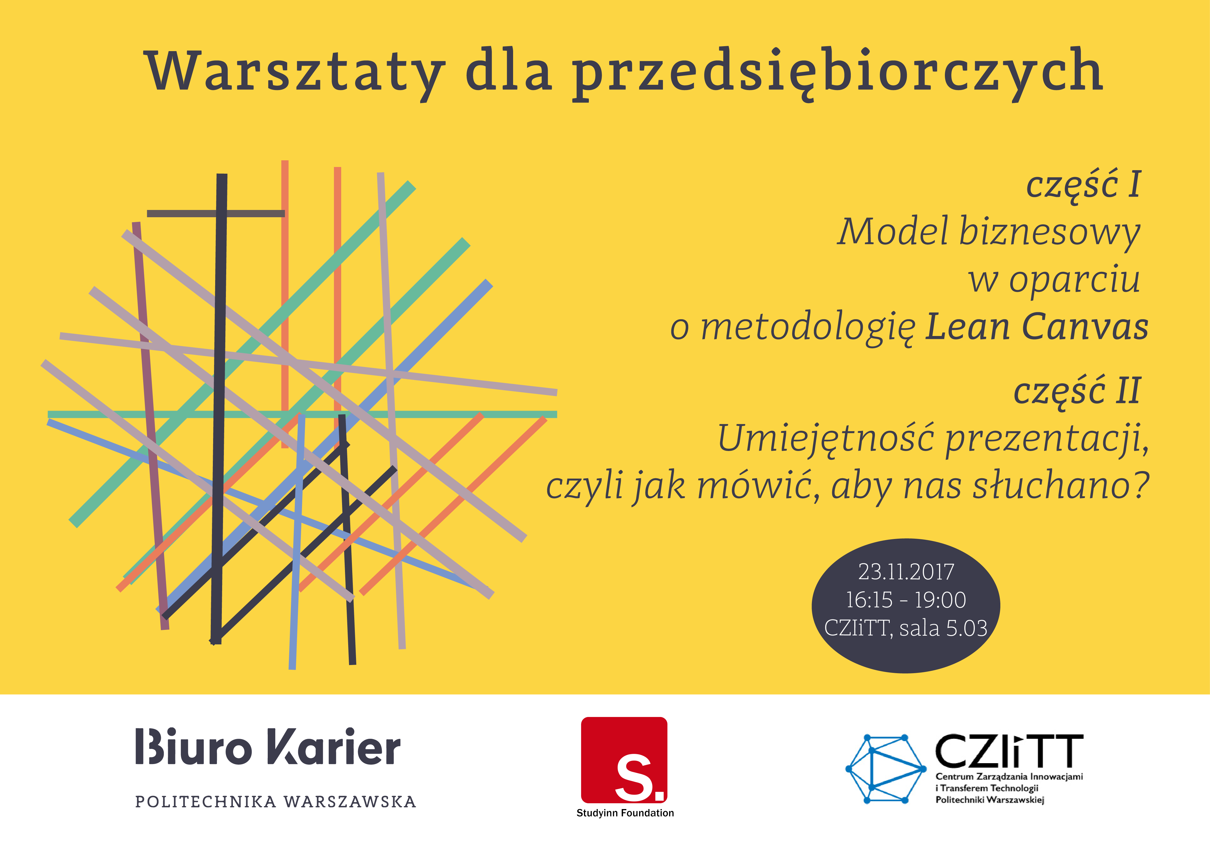 Warsztaty dla przedsiębiorczych - metodologia Lean Canvas