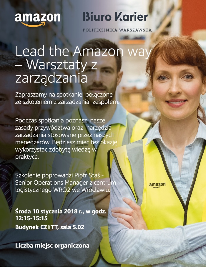 Lead the Amazon way – Warsztaty z zarządzania 