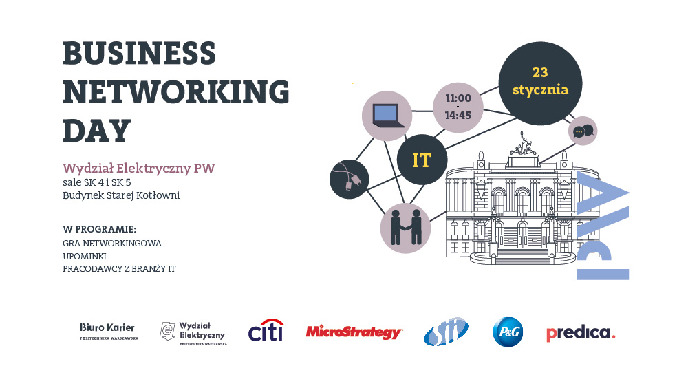 Business Networking Day na Wydziale Elektrycznym PW - branża IT