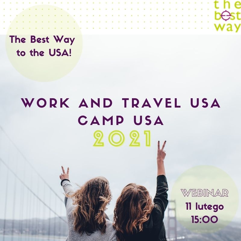 Webinar dotyczący programów Work and Travel USA i Camp USA