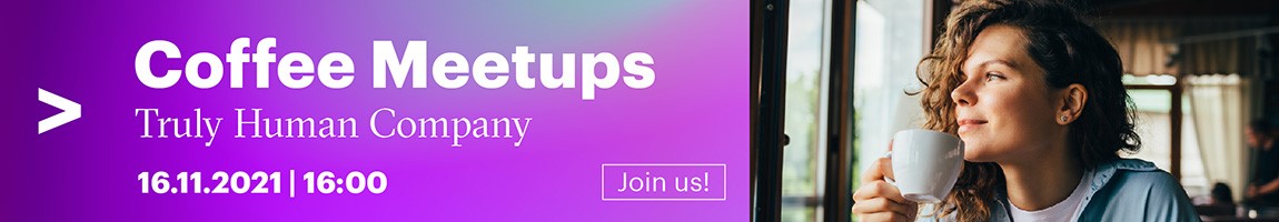 Wydarzenie organizowane przez Accenture - Coffee Meetups: Truly Human Company. 