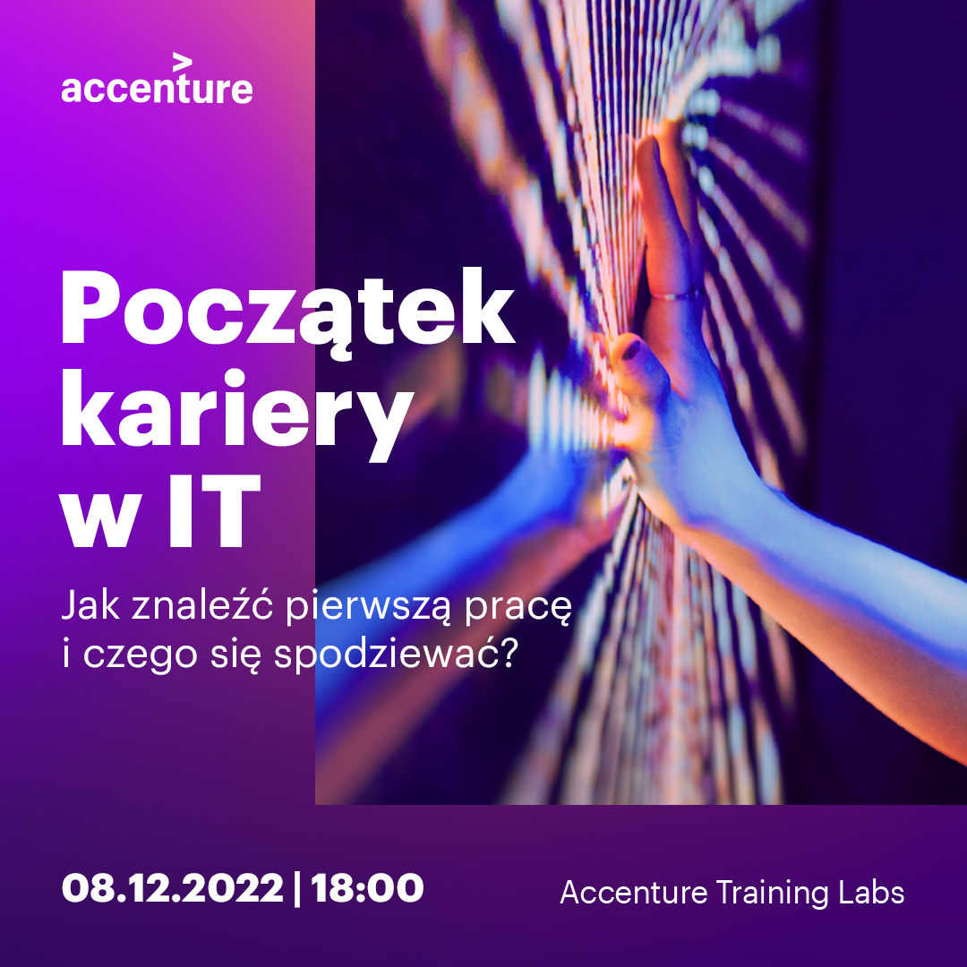 Webinar z serii #AccentureTrainingLabs