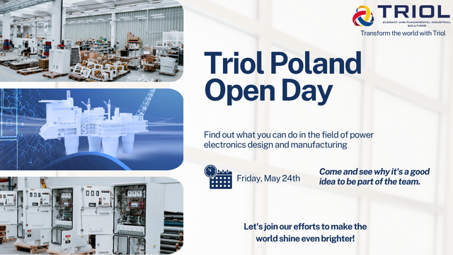 OPEN DAY / Met with Triol Poland, an employer in the power electronics industry!