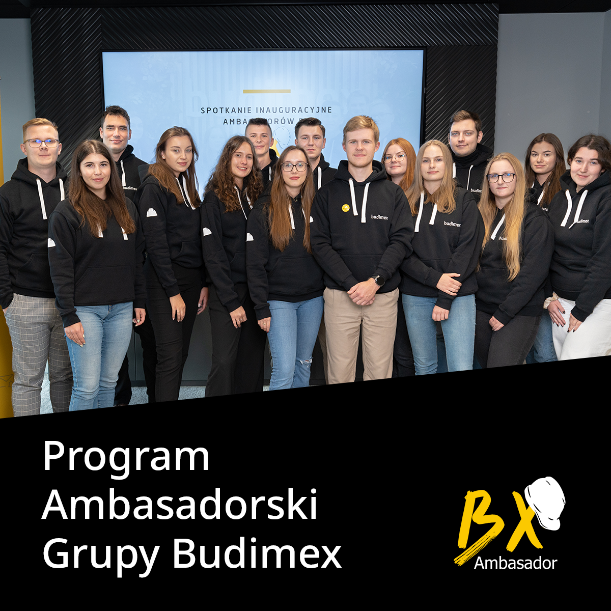 Ruszyła rekrutacja do kolejnej edycji Programu Ambasadorskiego "BX Ambasador" prowadzonego przez firmę Budimex!