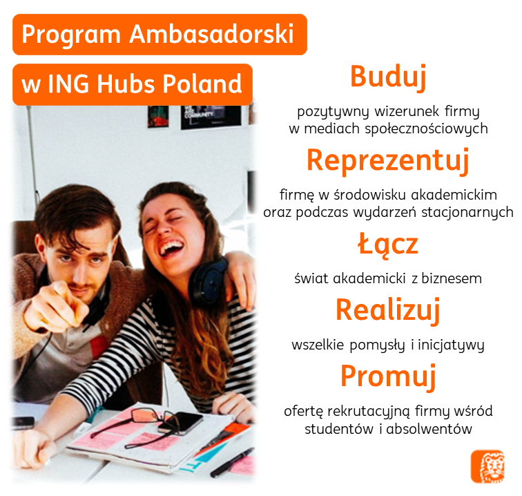 Kolejna edycja Programu Ambasadorskiego ING Hubs Poland rozpoczęta 