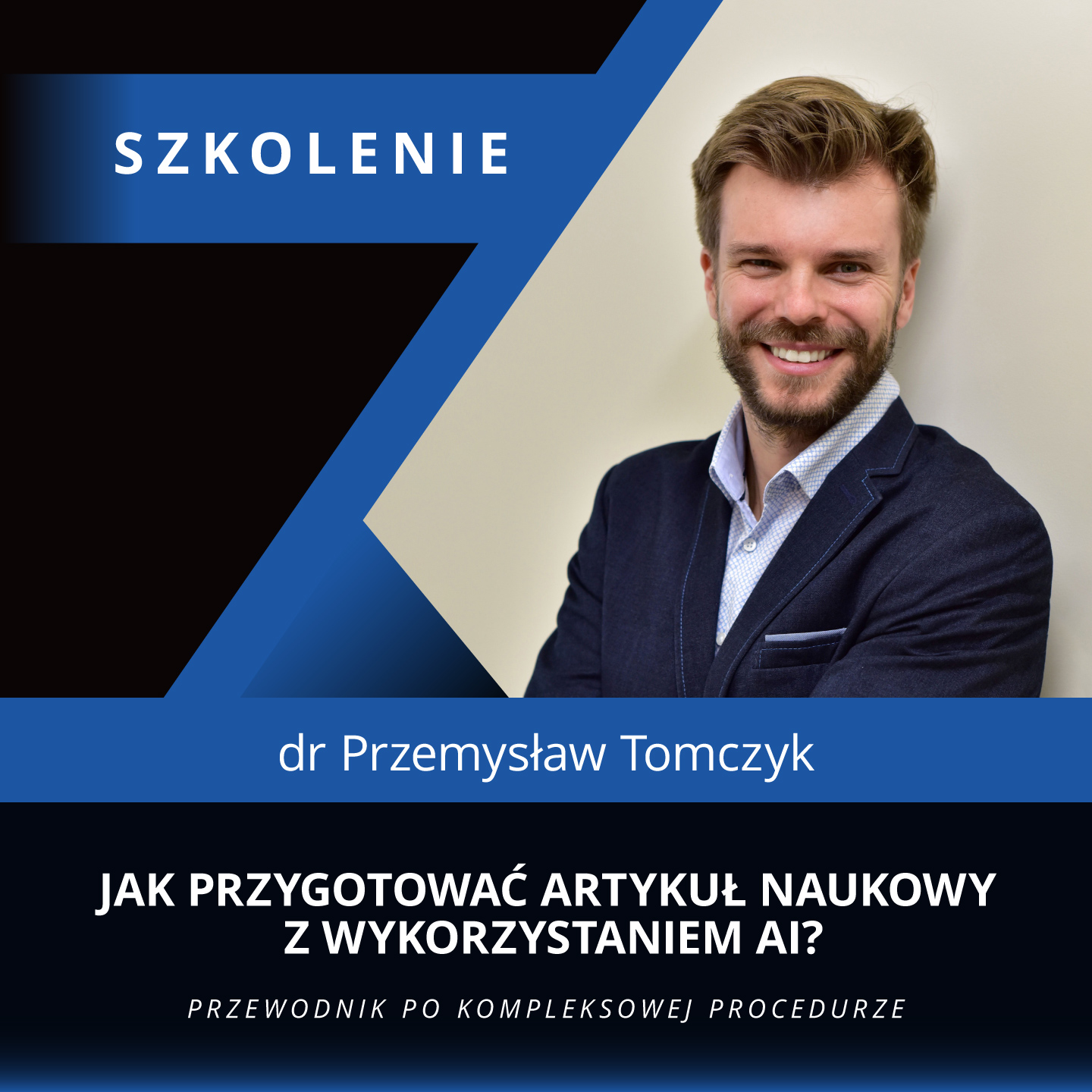 Bezpłatne szkolenie „Jak przygotować artykuł naukowy z wykorzystaniem AI?"